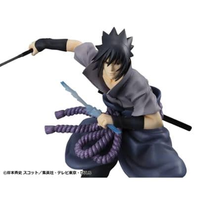 G.E.M. Series NARUTO Shippuden Sasuke Uchiha Shinobi World War Ver. Complete Figure миниатюра 5