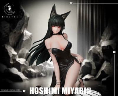 Ling Yue Studio - Hoshimi Miyabi Evening Gown Zenless Zone Zero миниатюра 2
