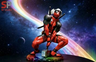 Marvel Deadpool Cosplay Thor миниатюра 1