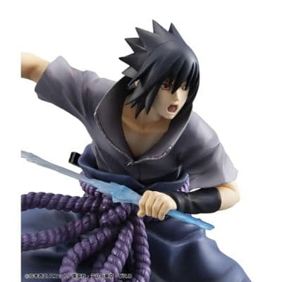 G.E.M. Series NARUTO Shippuden Sasuke Uchiha Shinobi World War Ver. Complete Figure миниатюра 4