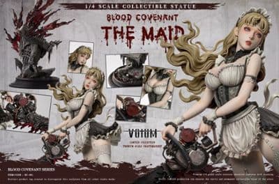 Votum Studio - Blood Covenant Series The Maid 1/4 Scale Collectible Statue BC-001 миниатюра 5
