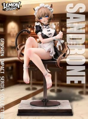 Genshin Impact Maid Sandrone Lemon Studio миниатюра 4