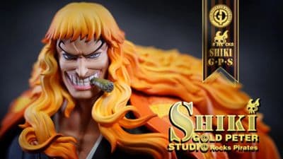 GOLD PETER Studio - Rocks Pirates Shiki The Golden Lion One Piece миниатюра 5