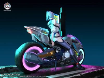 Ha Ni Studio - Lucyna Kushinada Cyberpunk: Edgerunners миниатюра 2