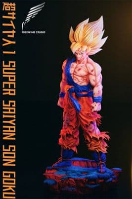 Dragon Ball Z Goku SSJ Namek Freewing Studio миниатюра 2