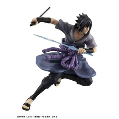 G.E.M. Series NARUTO Shippuden Sasuke Uchiha Shinobi World War Ver. Complete Figure миниатюра 1