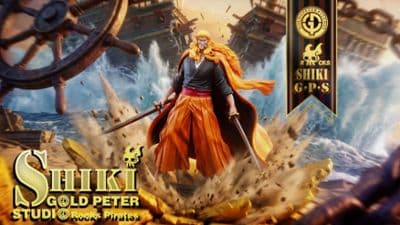GOLD PETER Studio - Rocks Pirates Shiki The Golden Lion One Piece миниатюра 3