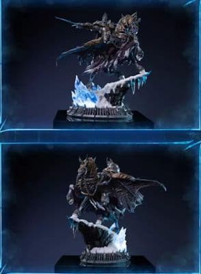 Blizzard Entertainment - World of Warcraft The Lich King x Invincible Collector's Grade Statue BLZ017 миниатюра 2