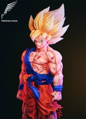 Dragon Ball Z Goku SSJ Namek Freewing Studio миниатюра 3