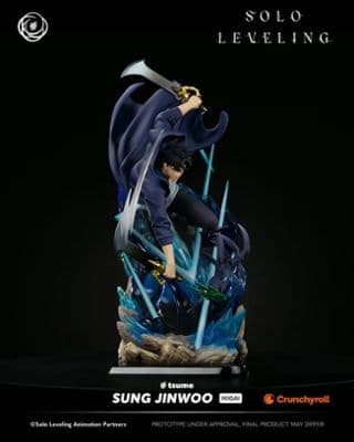 Solo Leveling Ikigai Sung Jinwoo 1/6 Scale Limited Editon Statue миниатюра 1