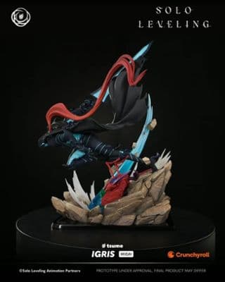 Solo Leveling Ikigai Igris 1/6 Scale Limited Editon Statue миниатюра 3