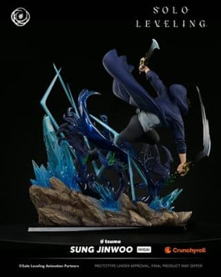 Solo Leveling Ikigai Sung Jinwoo 1/6 Scale Limited Editon Statue миниатюра 5