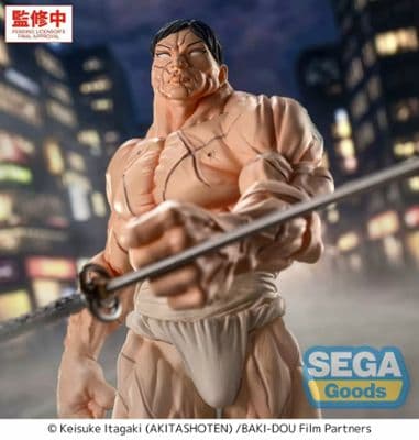 Baki the Grappler Luminasta Figure - Kaoru Hanayama миниатюра 4
