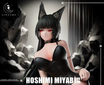 Ling Yue Studio - Hoshimi Miyabi Evening Gown Zenless Zone Zero миниатюра 3