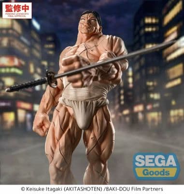 Baki the Grappler Luminasta Figure - Kaoru Hanayama миниатюра 3