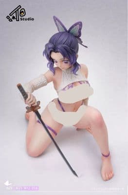 Xian Dan Studio - Shinobu Kocho Swimsuit Demon Slayer миниатюра 3