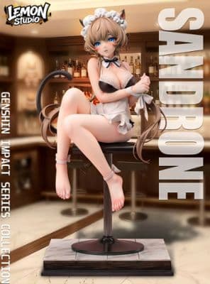 Genshin Impact Maid Sandrone Lemon Studio миниатюра 3