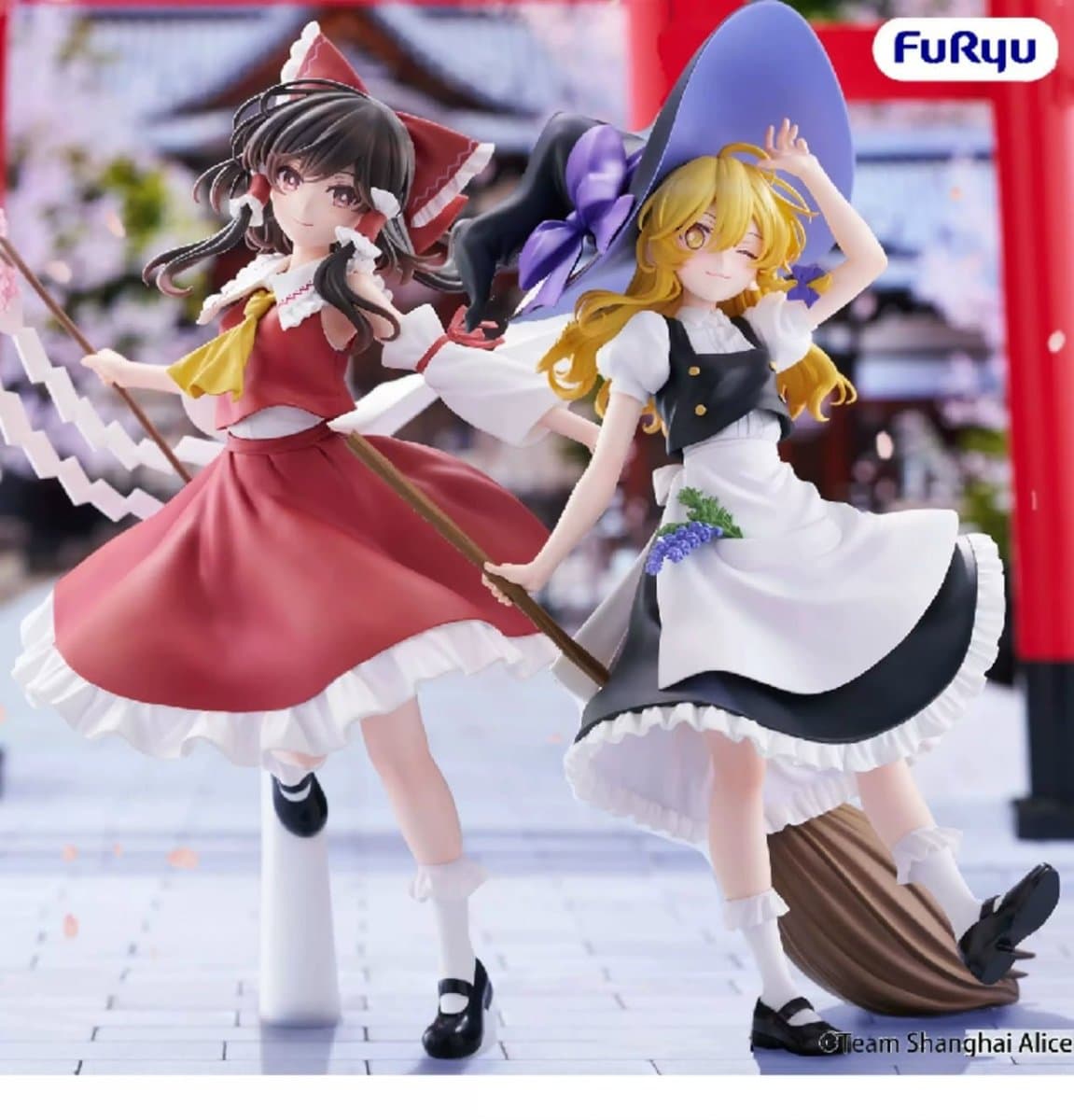 Touhou Project - Hakurei Reimu - Muchute и Touhou Project - Kirisame Marisa - Muchute 3