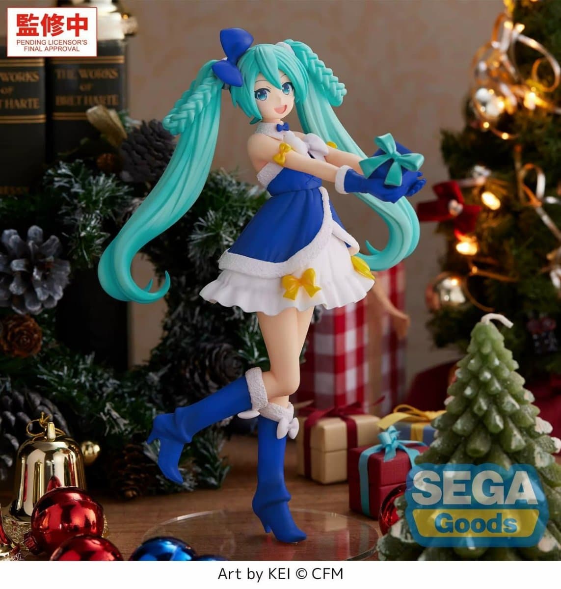 Vocaloid - Hatsune Miku - High Premium Figure - Sapphire Christmas Ver. 1