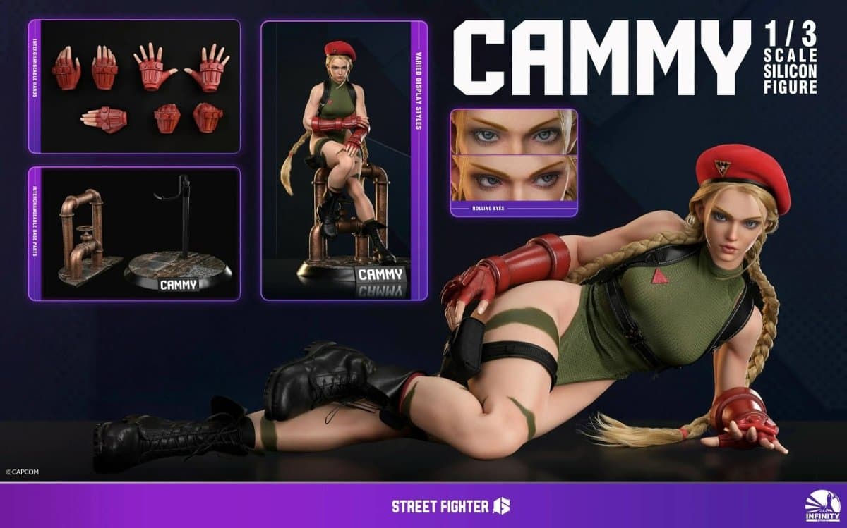Infinity Studio - Street Fighter 6: 1/3 Cammy Silicon Action Figure 1
