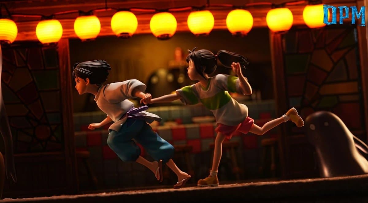 OPM Studio - Hayao Miyazaki Desktop Series 016 Running Spirited Away 2