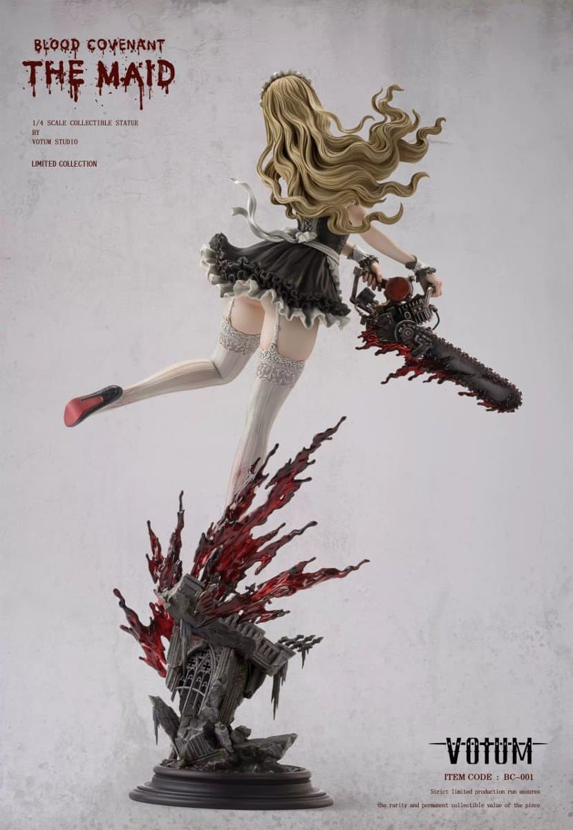 Votum Studio - Blood Covenant Series The Maid 1/4 Scale Collectible Statue BC-001 3