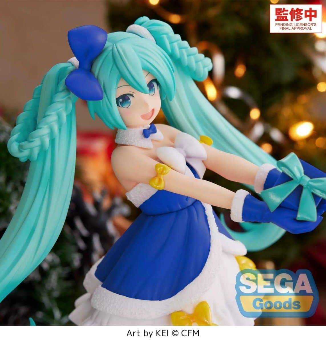 Vocaloid - Hatsune Miku - High Premium Figure - Sapphire Christmas Ver. 4