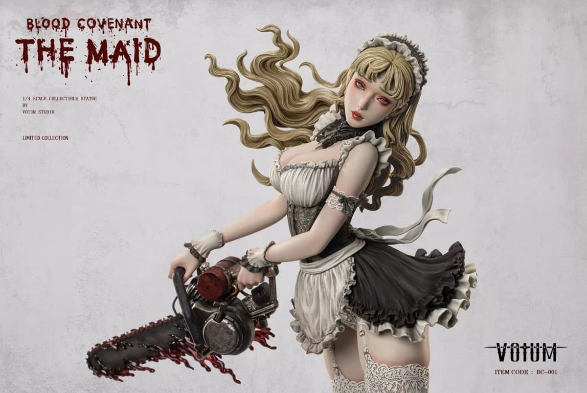 Votum Studio - Blood Covenant Series The Maid 1/4 Scale Collectible Statue BC-001 4